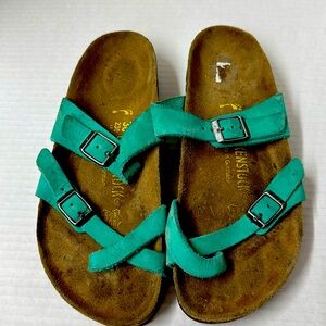 Birkenstock Teal Sandals
